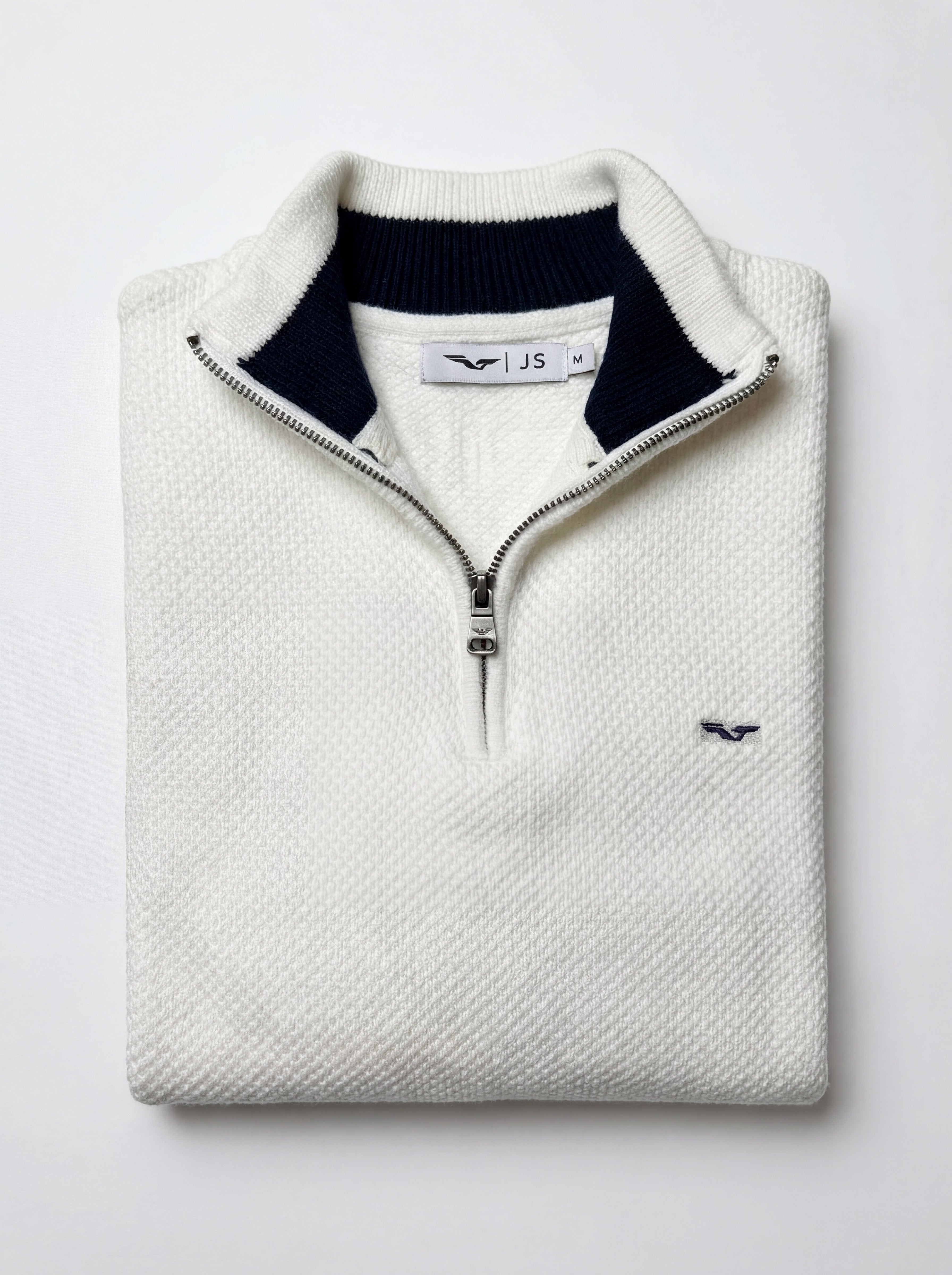 Tricot en maille piquée - JS Noble ( 100% Coton )