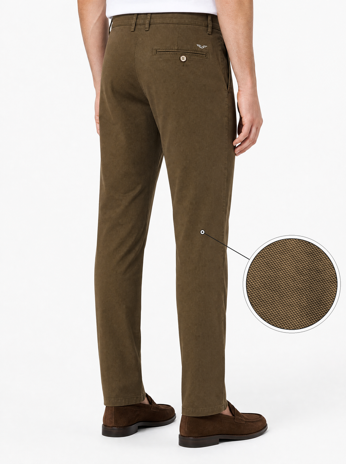 Pantalon Chino Piqué - JS Lucca