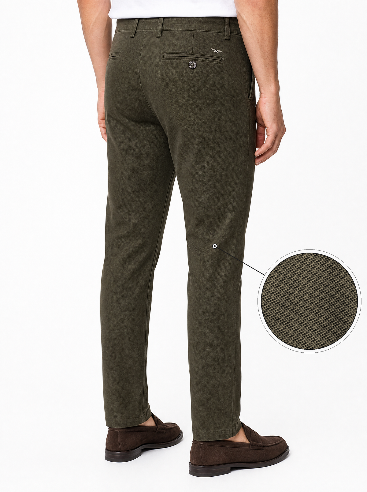 Pantalon Chino Piqué - JS Lucca