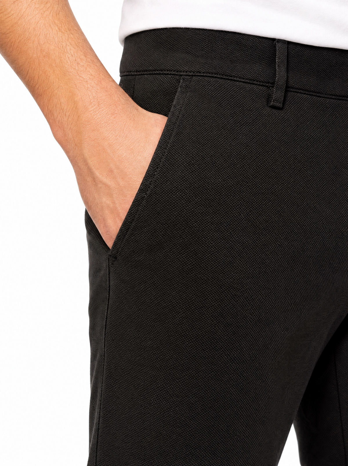 Pantalon Chino Piqué - JS Lucca