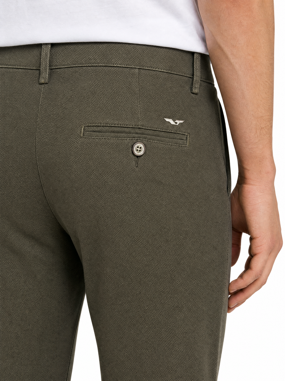 Pantalon Chino Piqué - JS Lucca