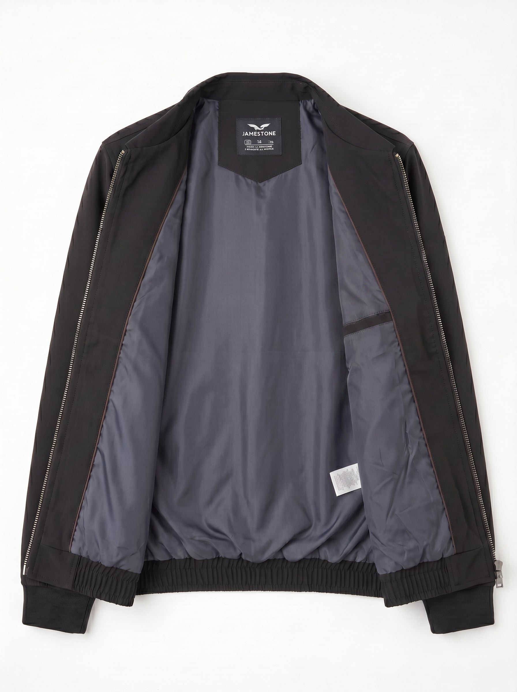 Jacket Zip Jamestone - JS Fairmont Black