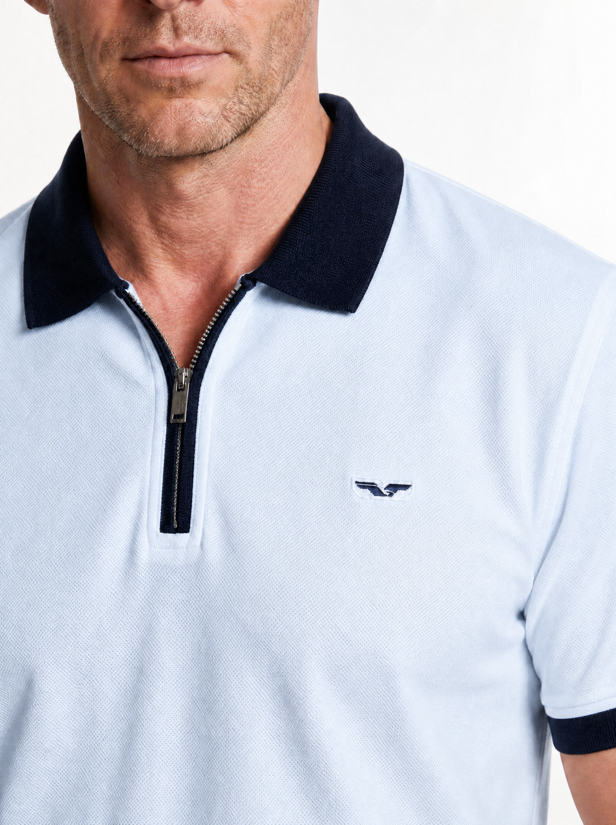 Polo Demi-zip - JS Cambridge