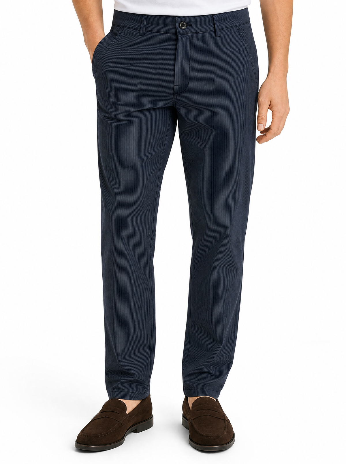 Pantalon Chino Rayé - JS Milano