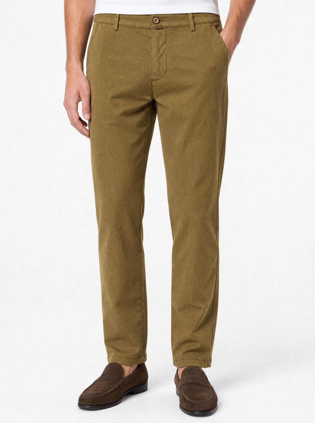 Pantalon Chino Rayé - JS Milano