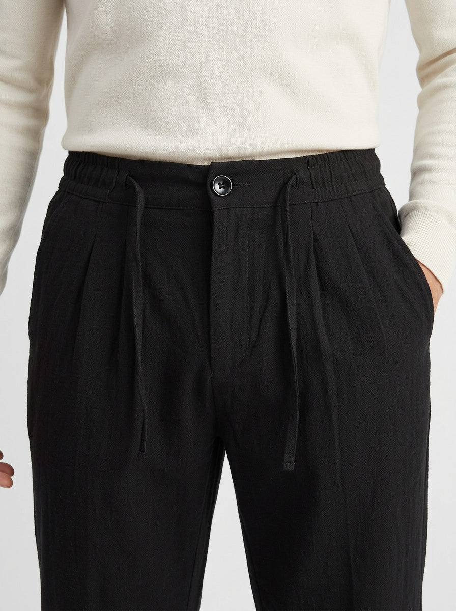 Pantalon En Lin Regular Fit - JS Linen