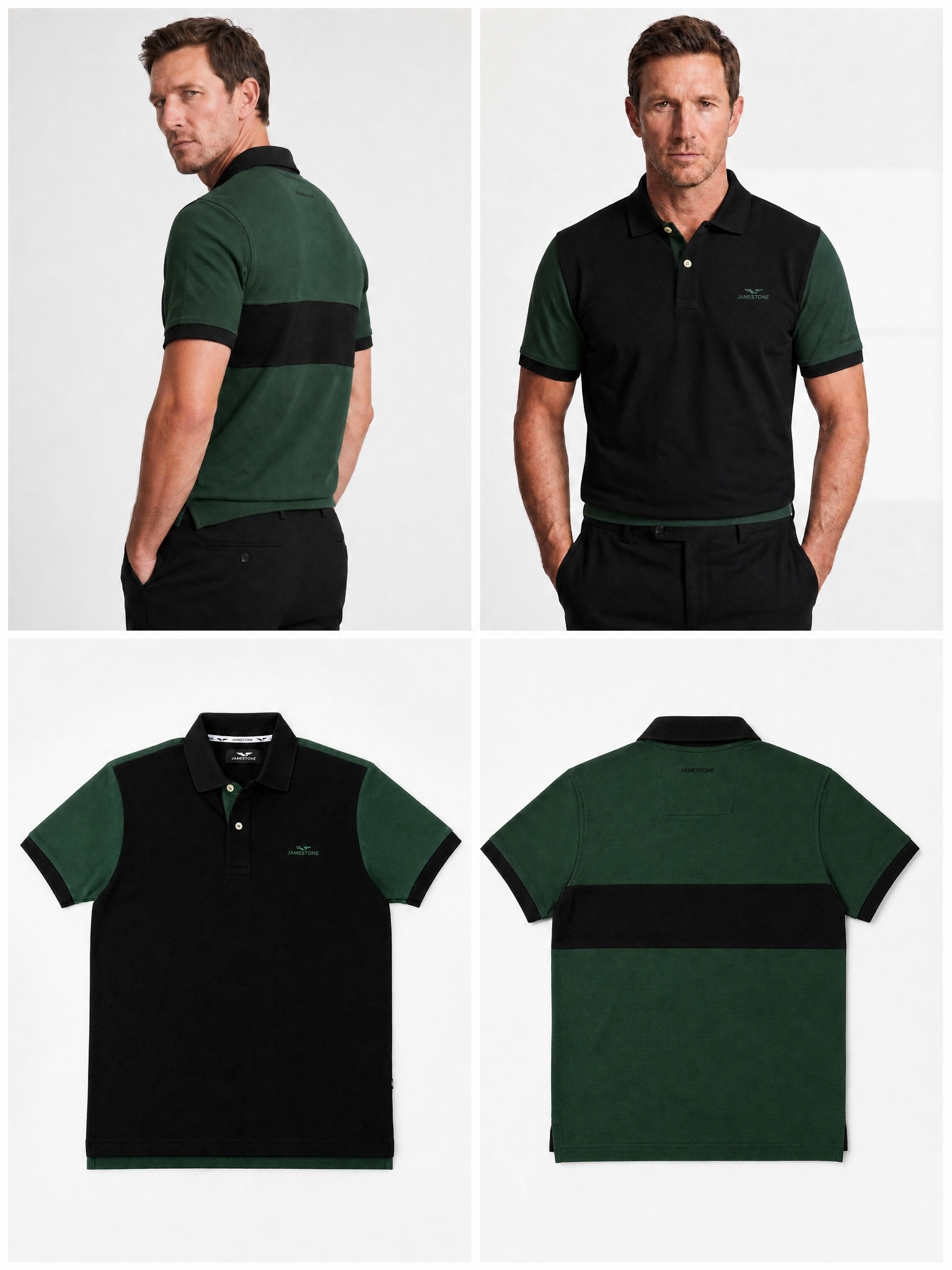 Polo Contrast Classique - JS Sterling