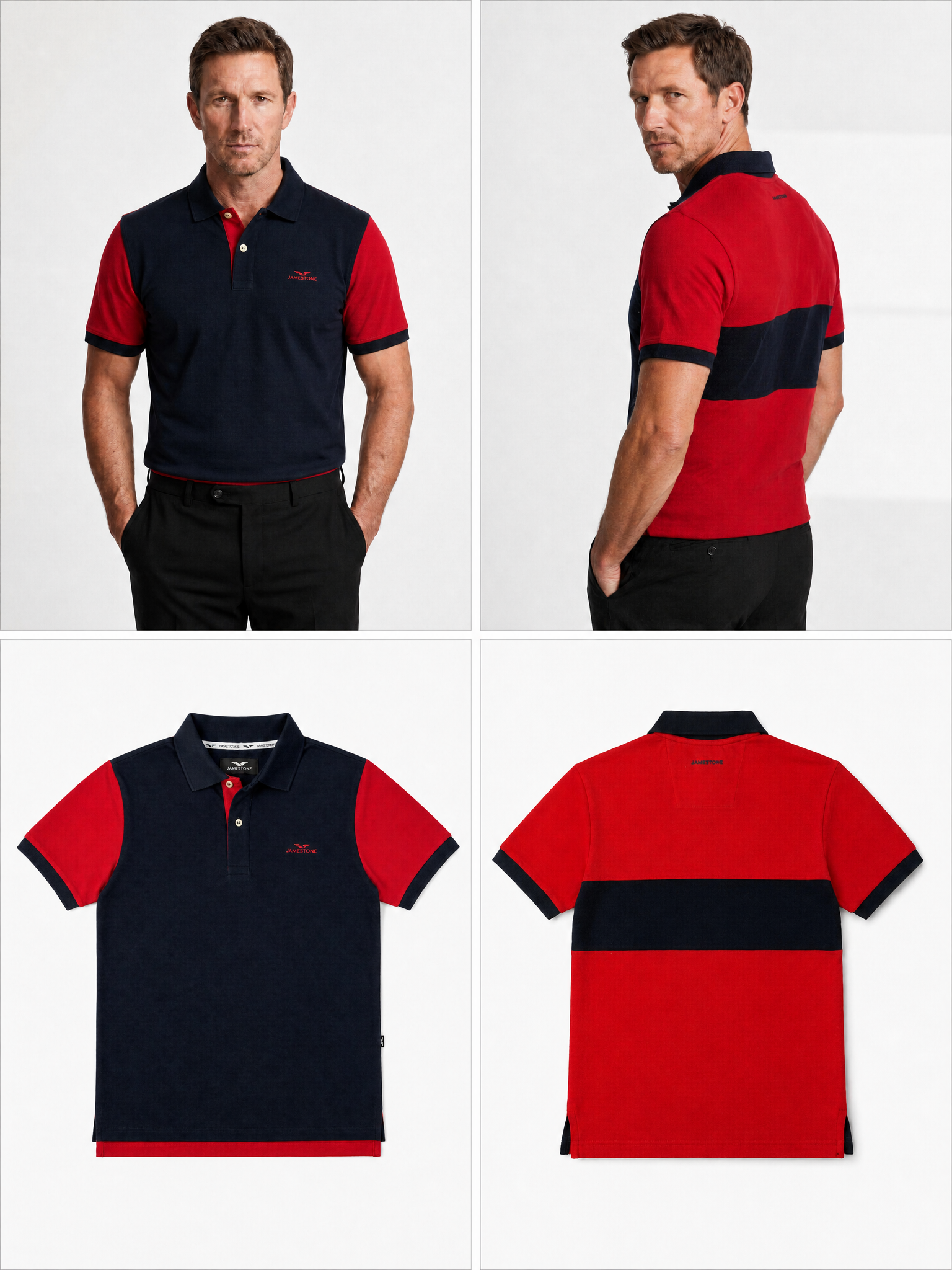 Polo Contrast Classique - JS Sterling
