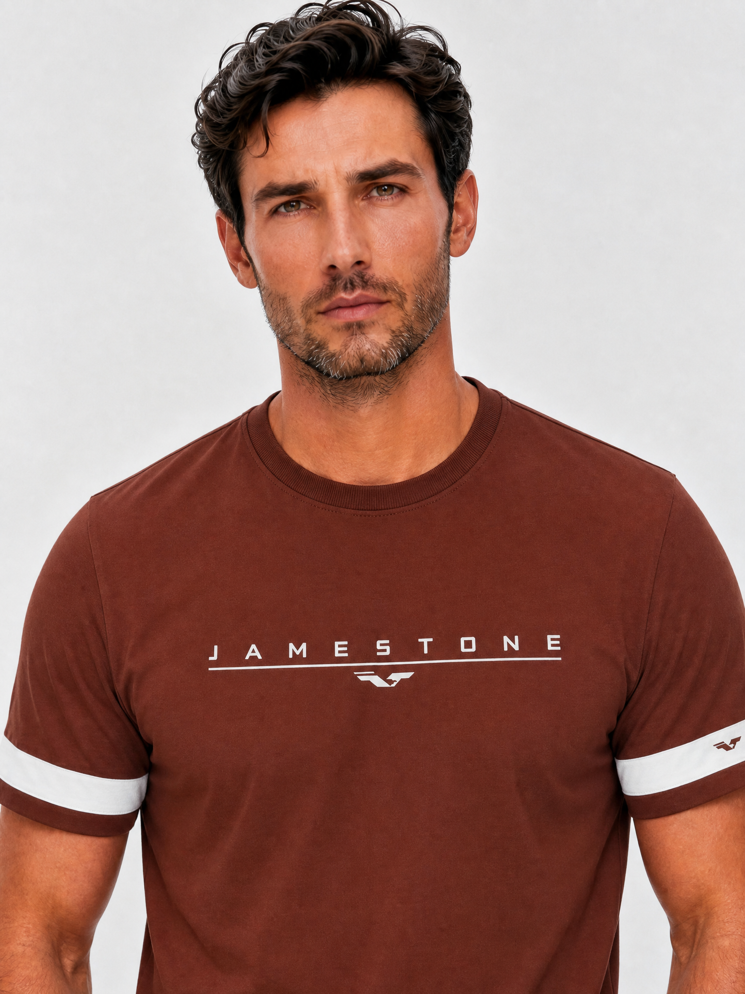 Ensemble - T-shirt JS Signature + Jeans Eagle Stone Gris + Mocassins 100% Daim (-15%)