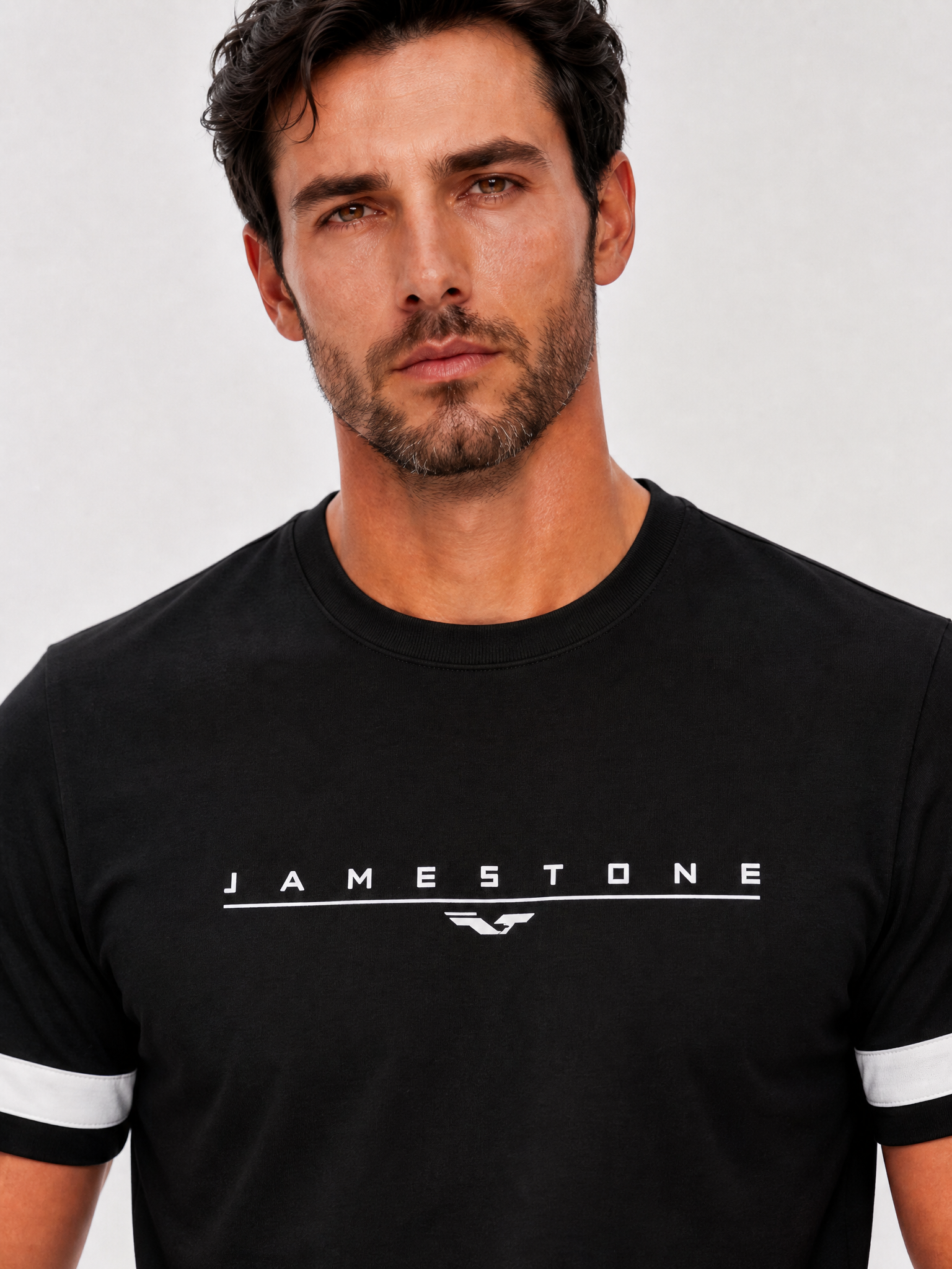 Ensemble - T-shirt JS Signature + Jeans Eagle Stone Gris + Mocassins 100% Daim (-15%)