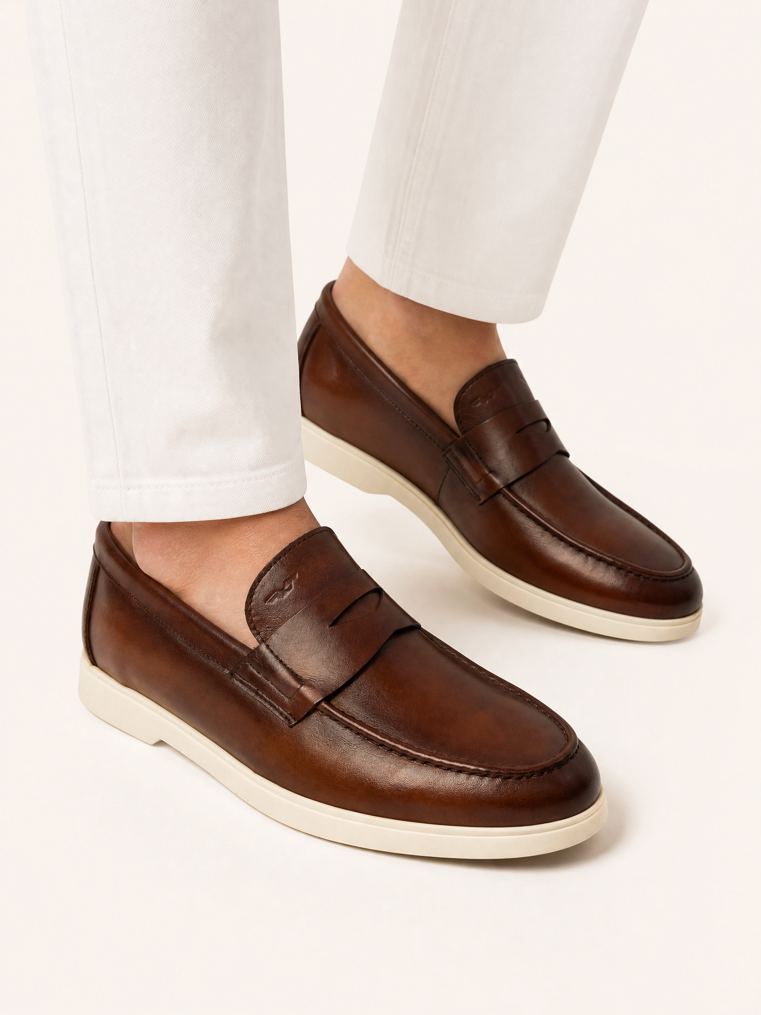 JS-Leathers Loafer 100% Cuir