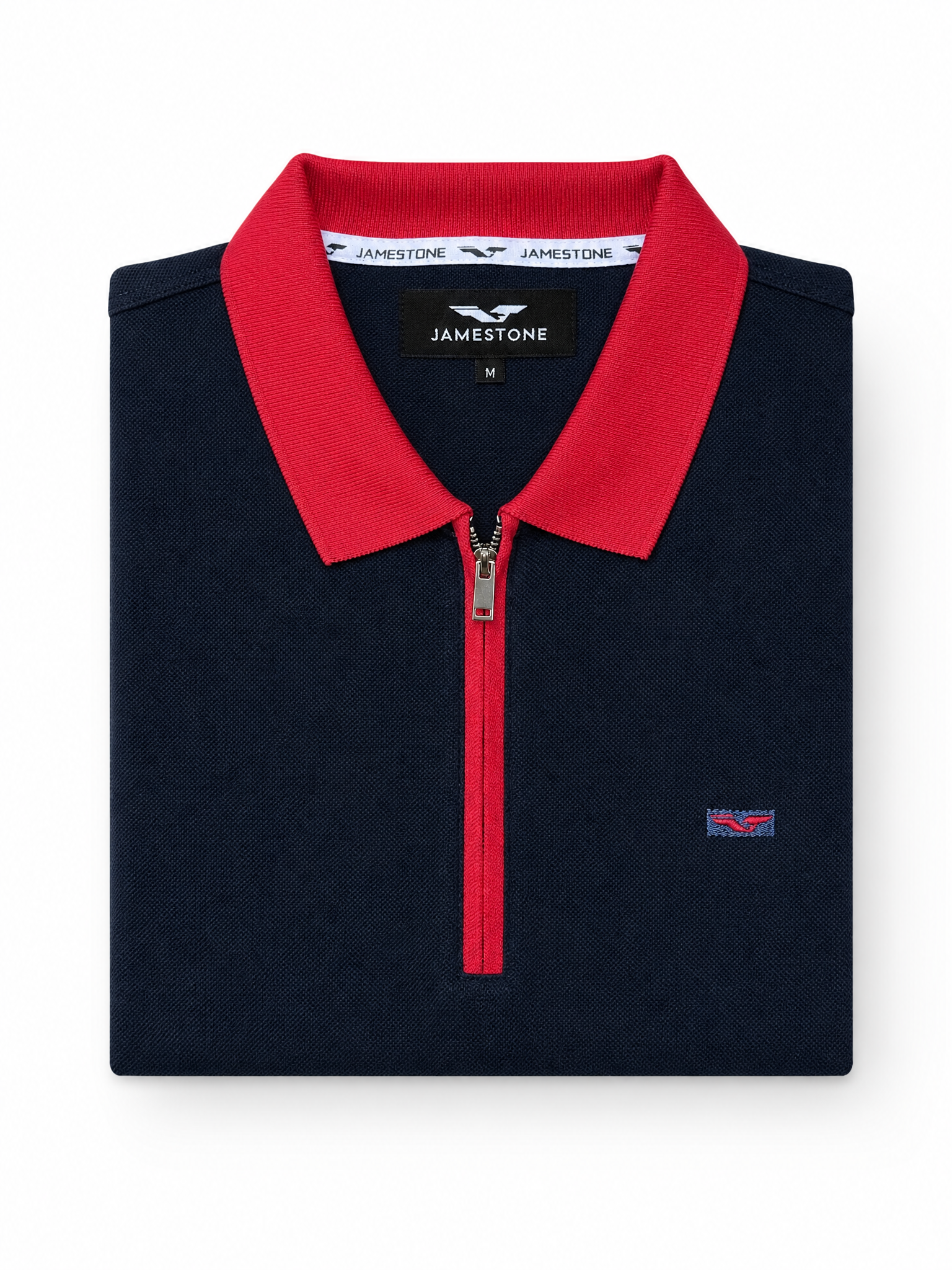 Polo Demi-zip - JS Cambridge