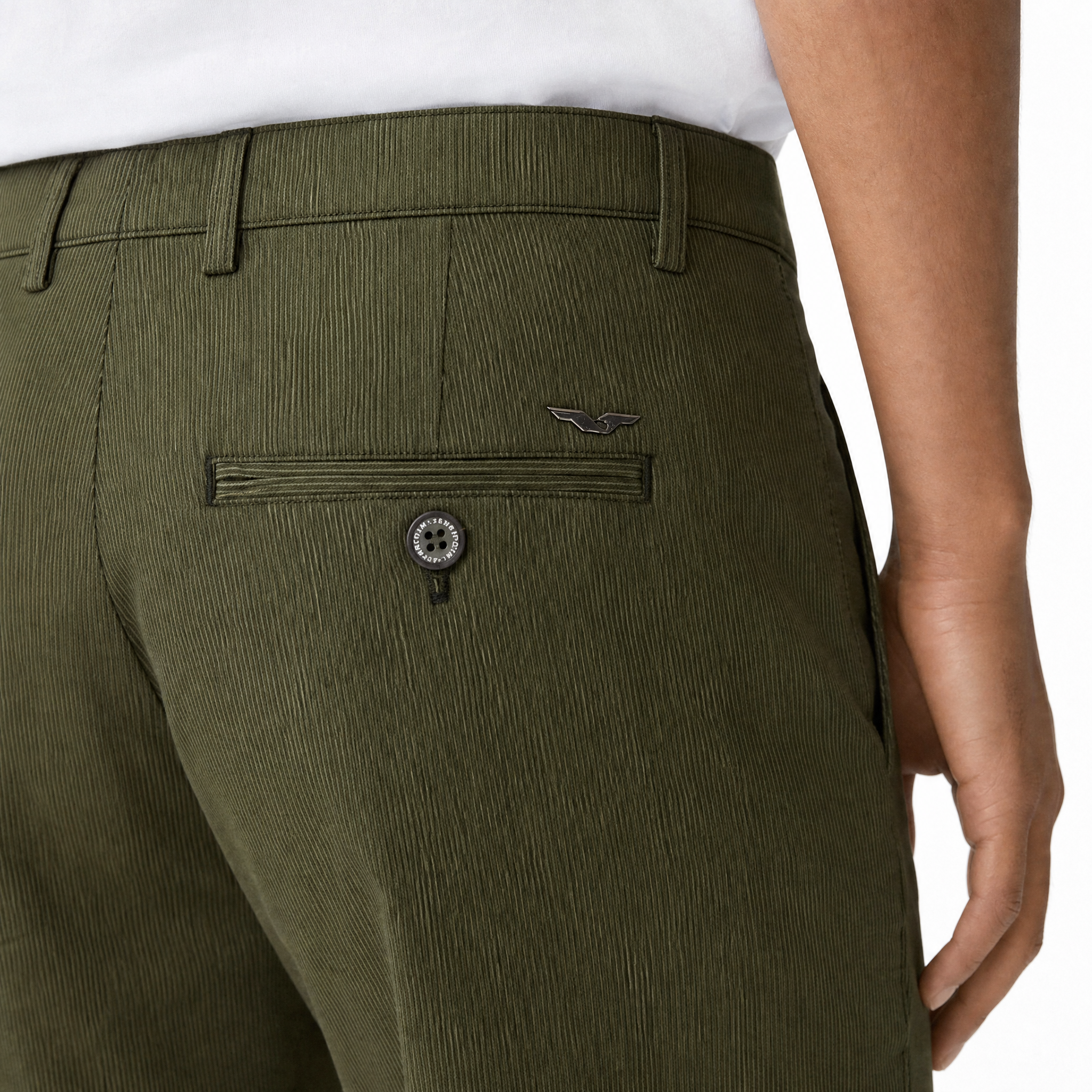 Pantalon Chino Rayé - JS Milano