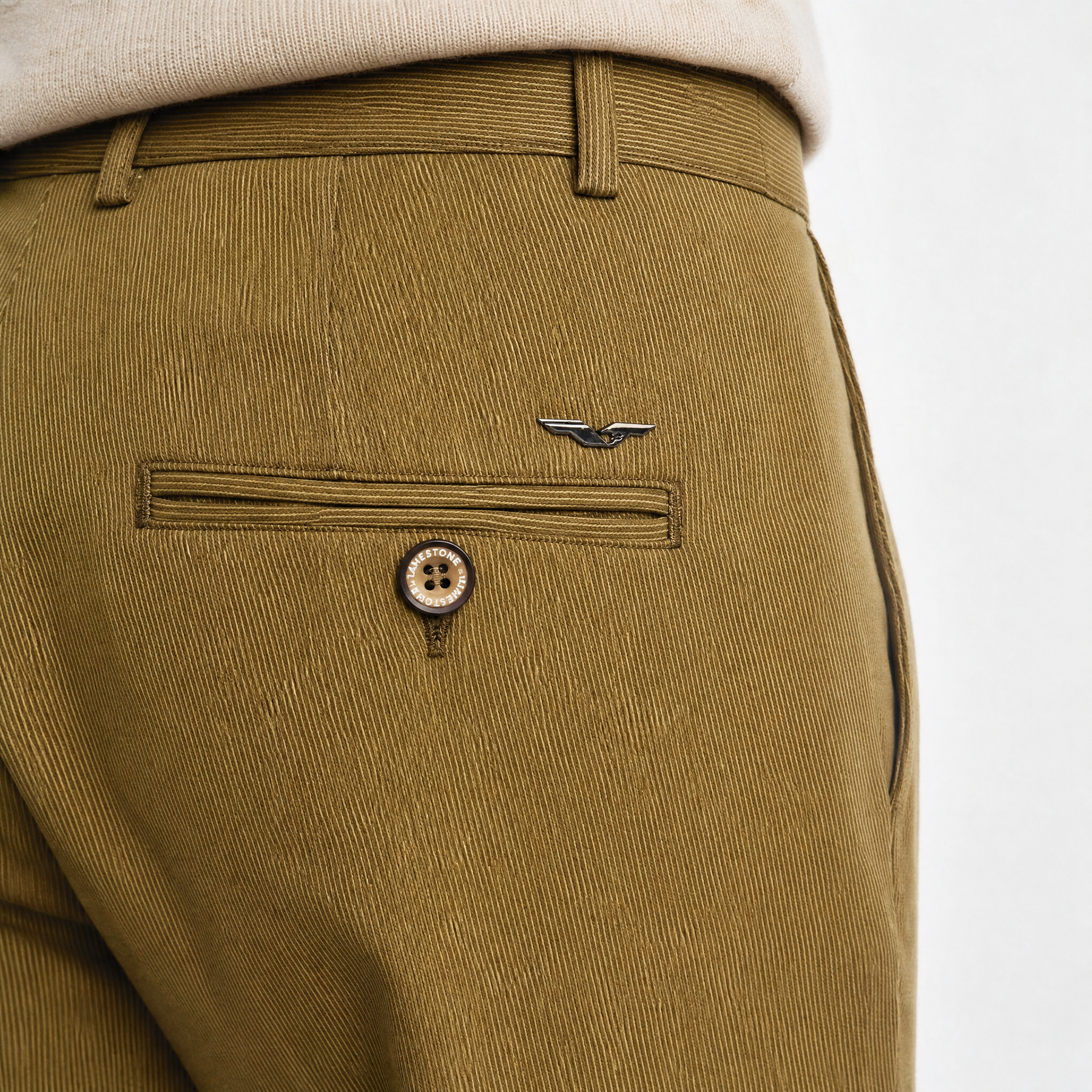 Pantalon Chino Rayé - JS Milano