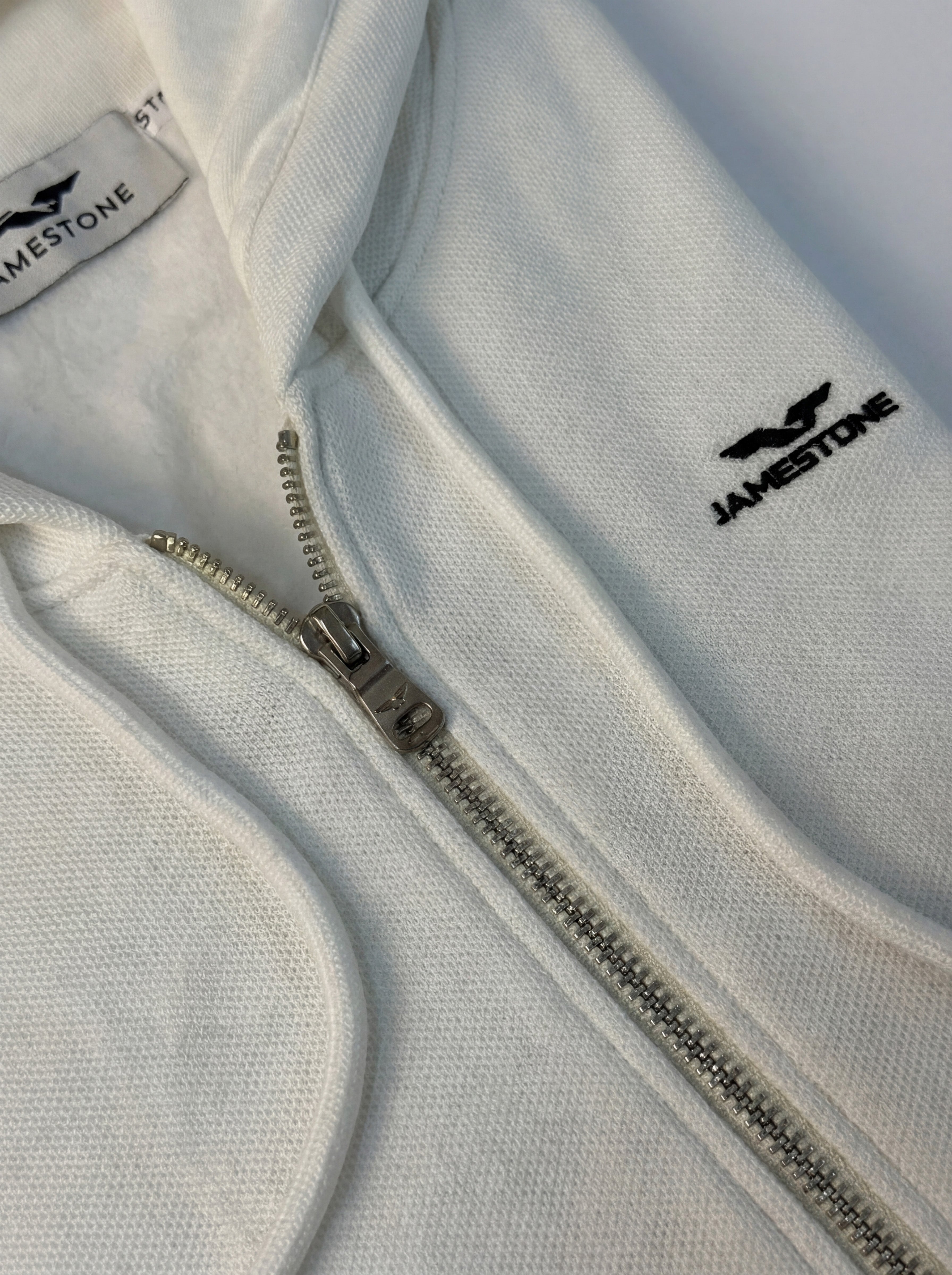Hoodie zippé en piqué doublé polaire - JS Arctic