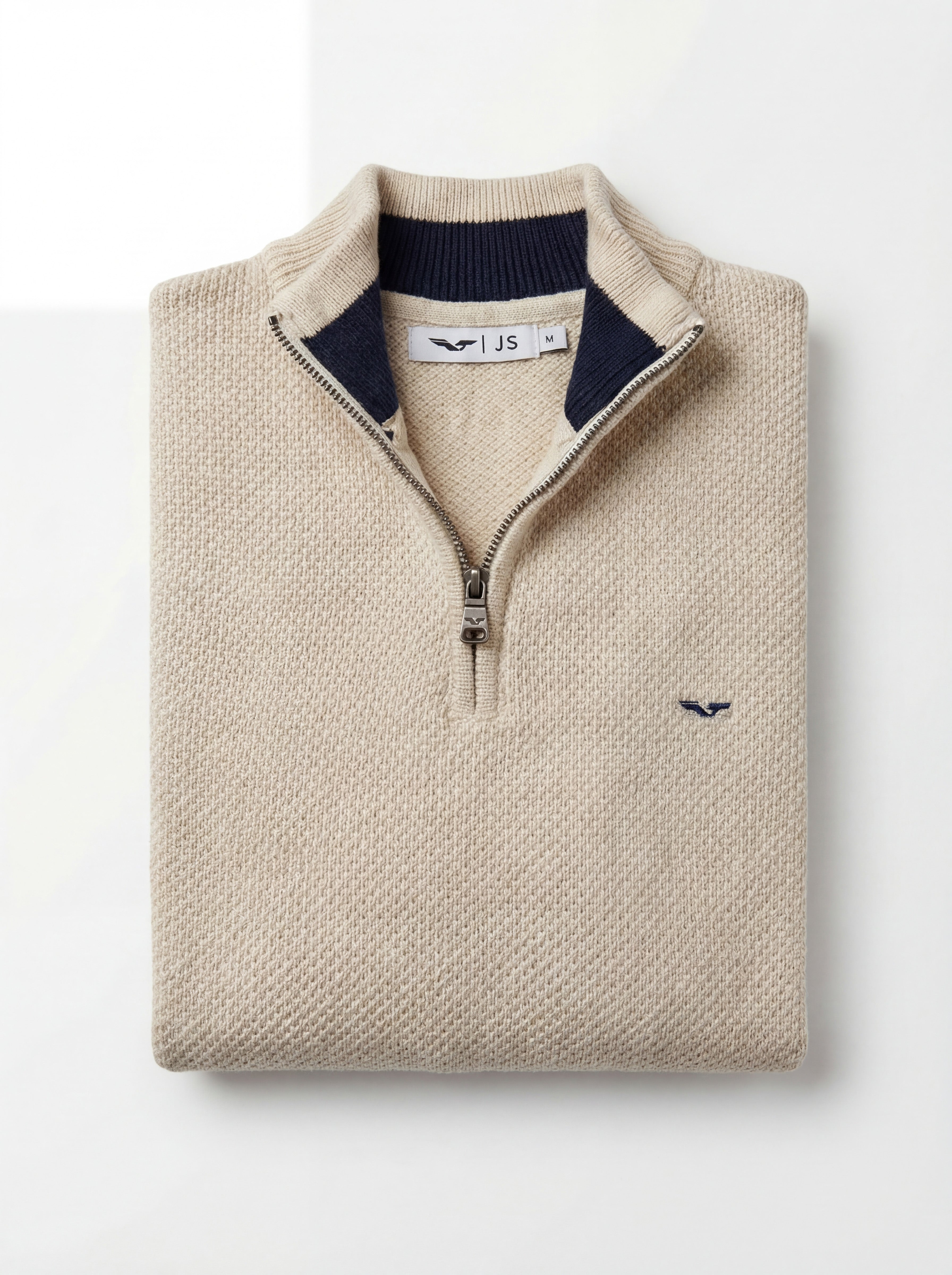 Tricot en maille piquée - JS Noble ( 100% Coton )