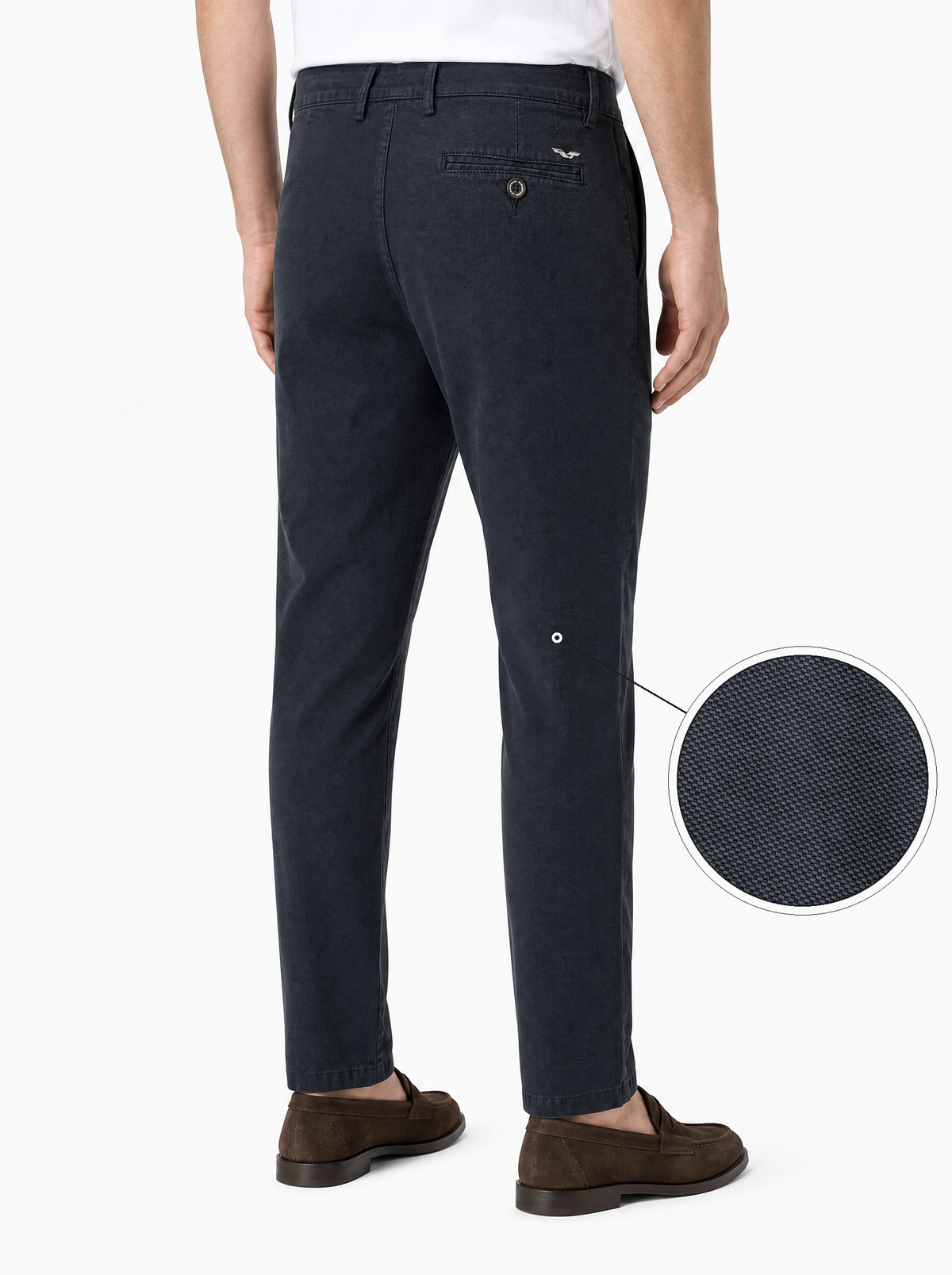 Pantalon Chino Piqué - JS Lucca