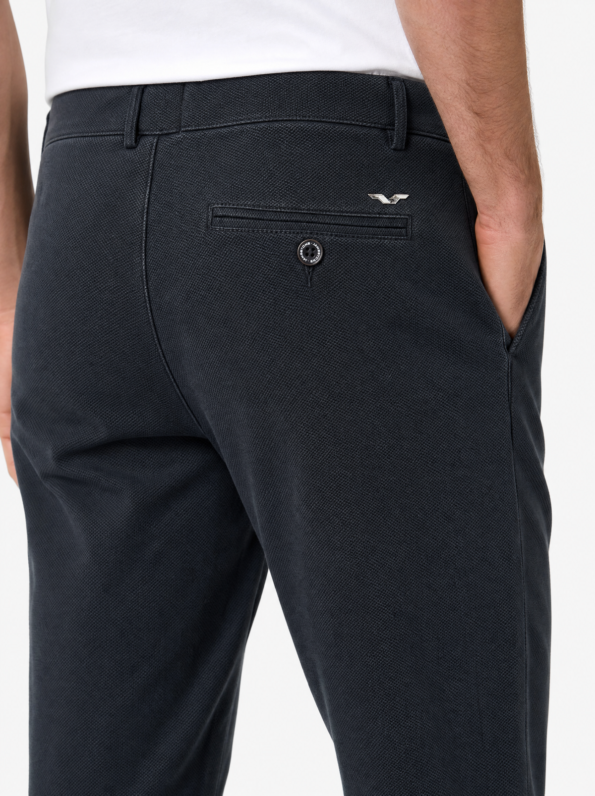 Pantalon Chino Piqué - JS Lucca