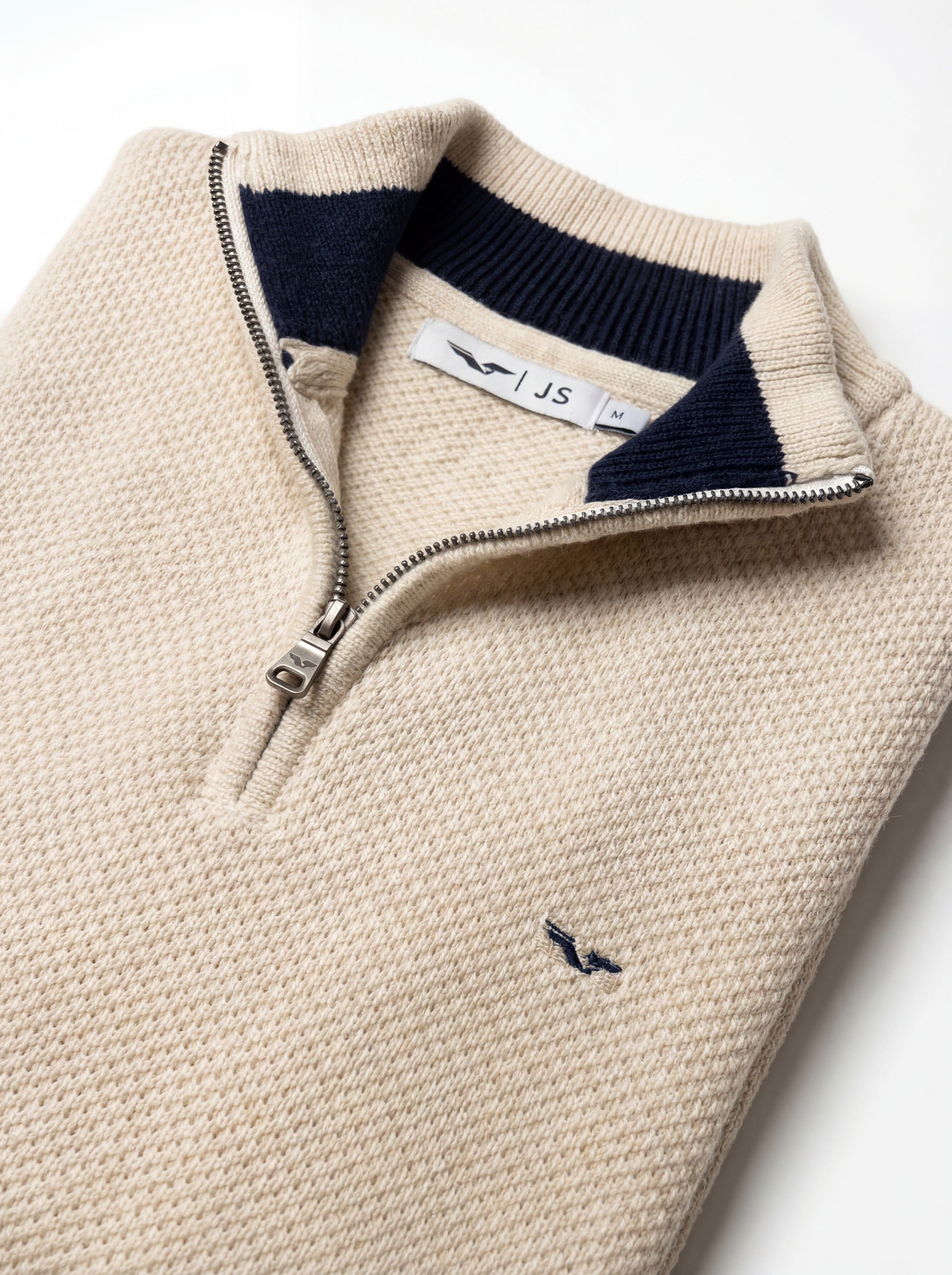 Tricot en maille piquée - JS Noble ( 100% Coton )