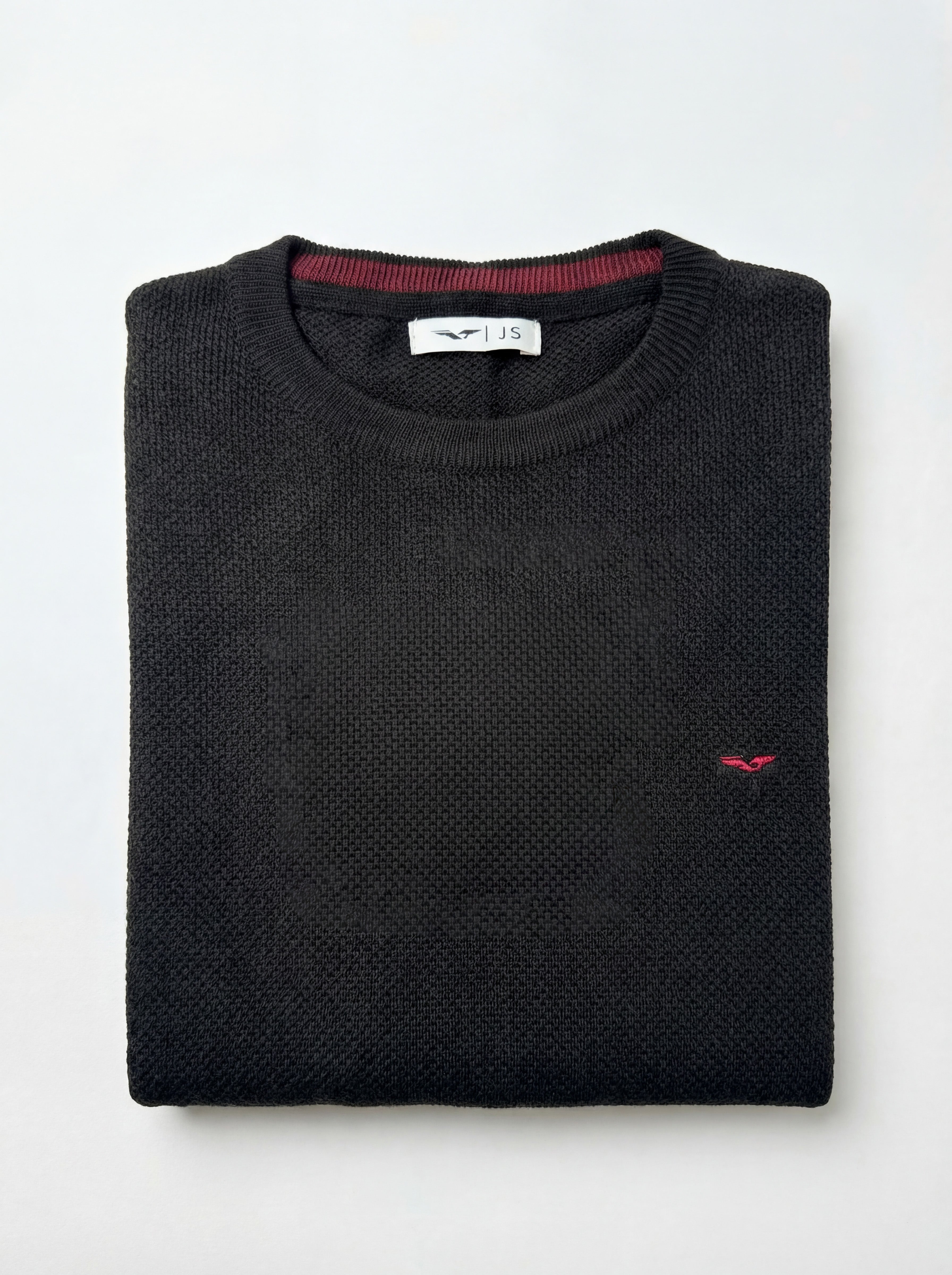 Tricot maille piquée 100% coton (Col rond) - JS Kingsley