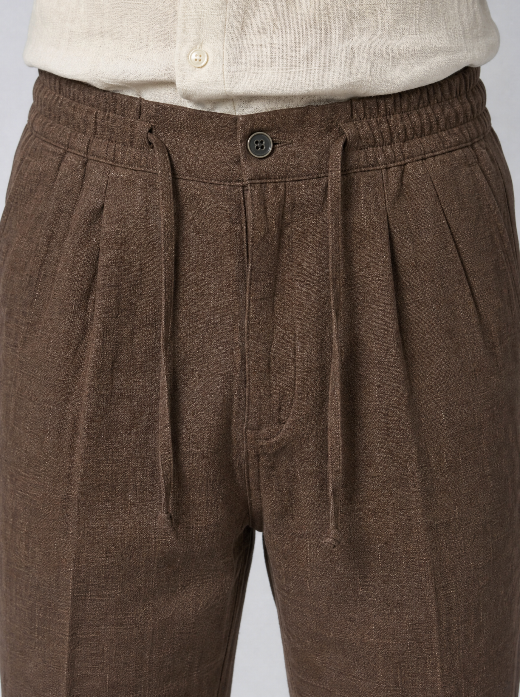 Pantalon En Lin Regular Fit - JS Linen