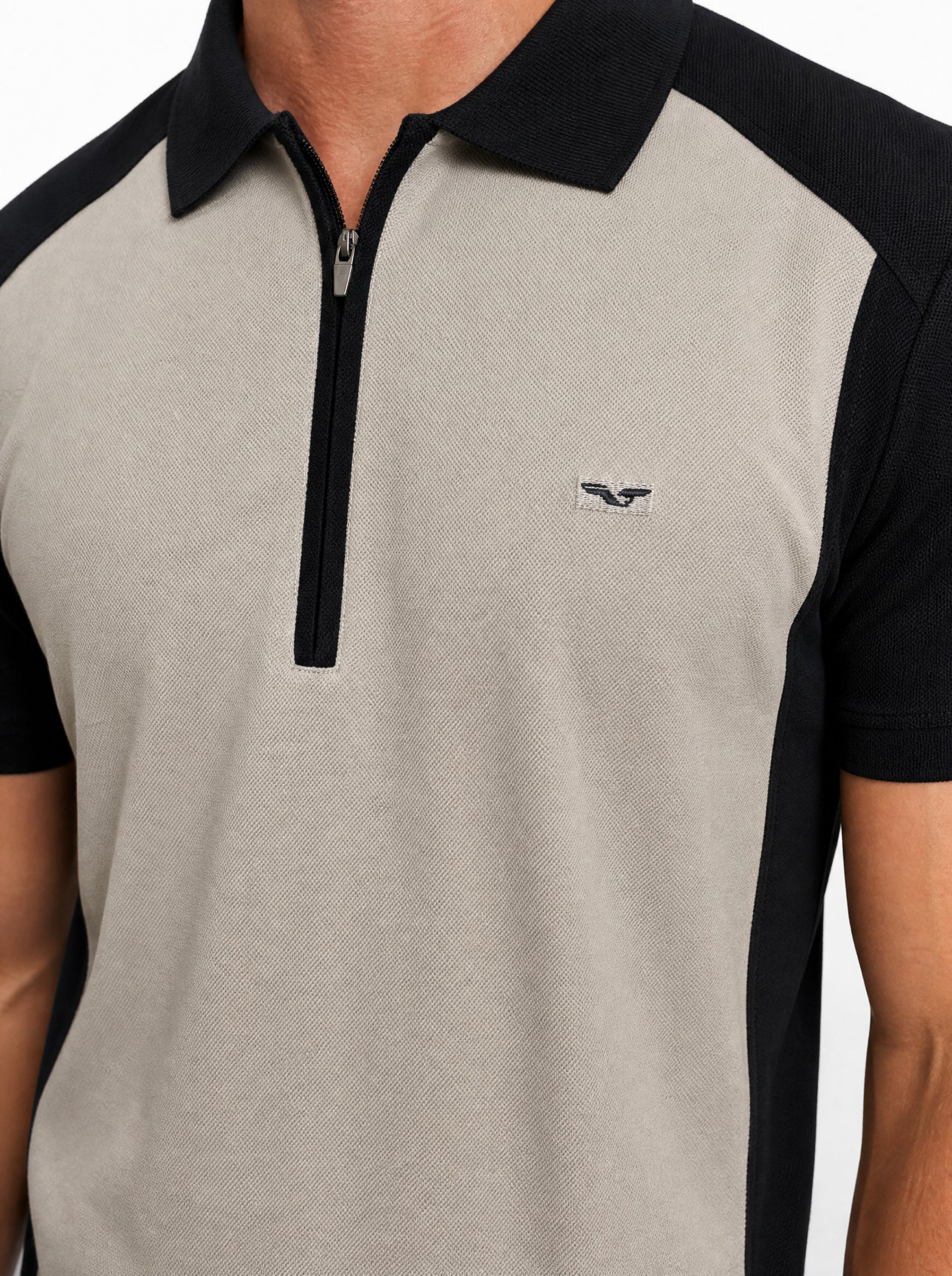 Polo demi-zip JS Capri
