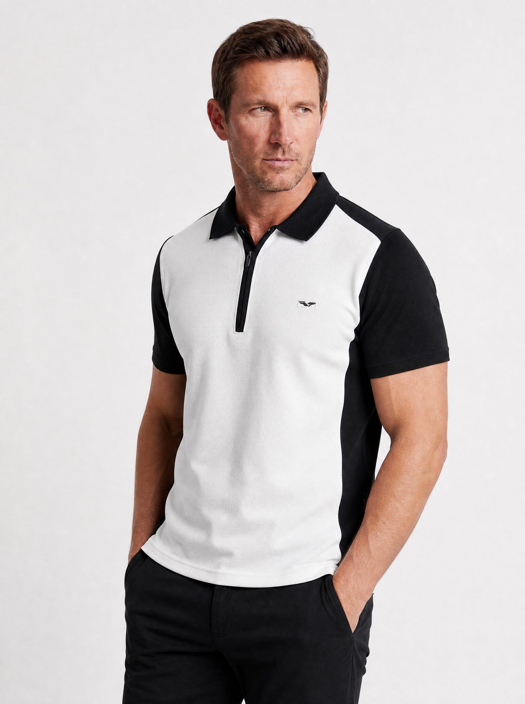 Polo demi-zip JS Capri