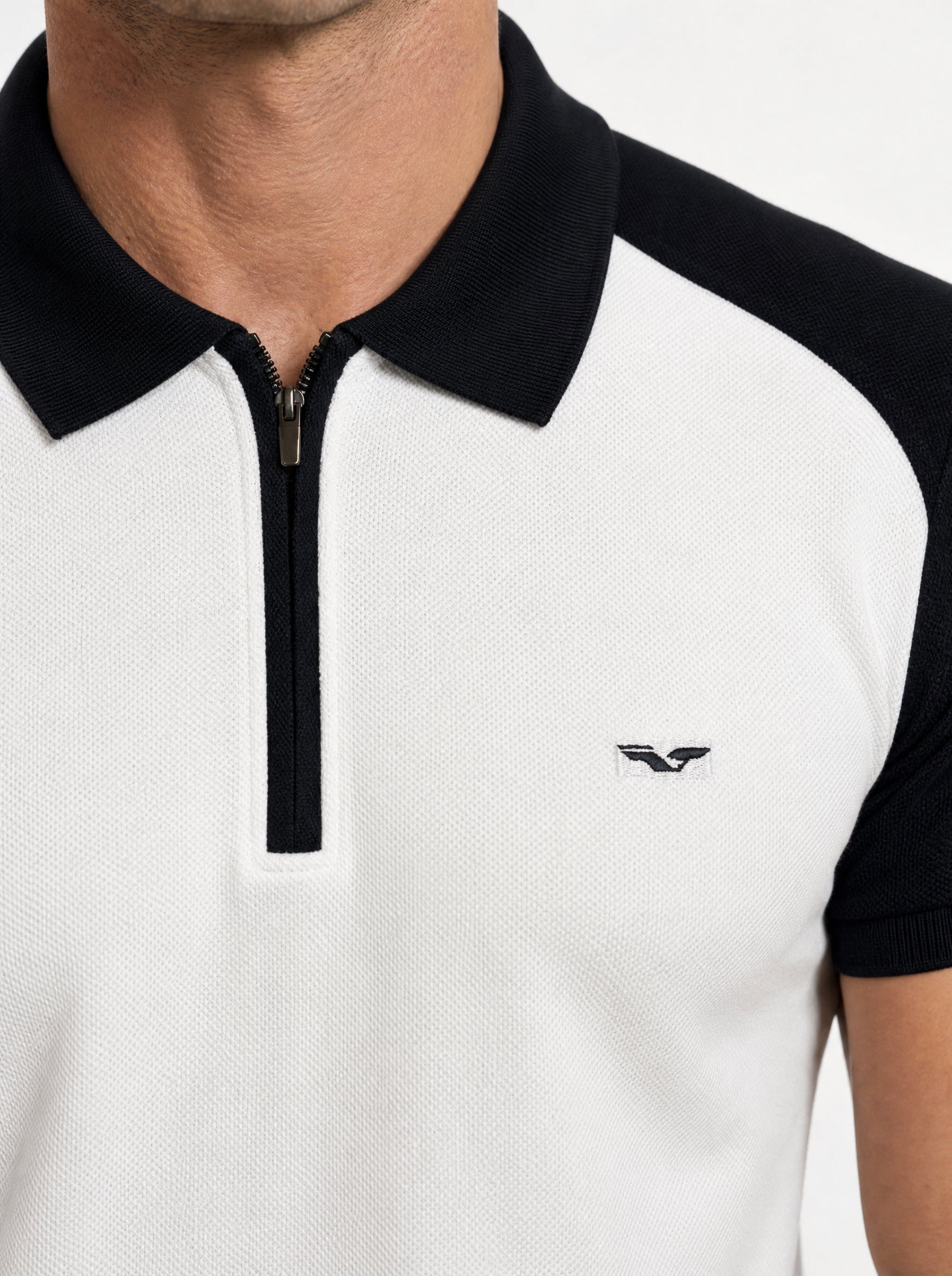 Polo demi-zip JS Capri