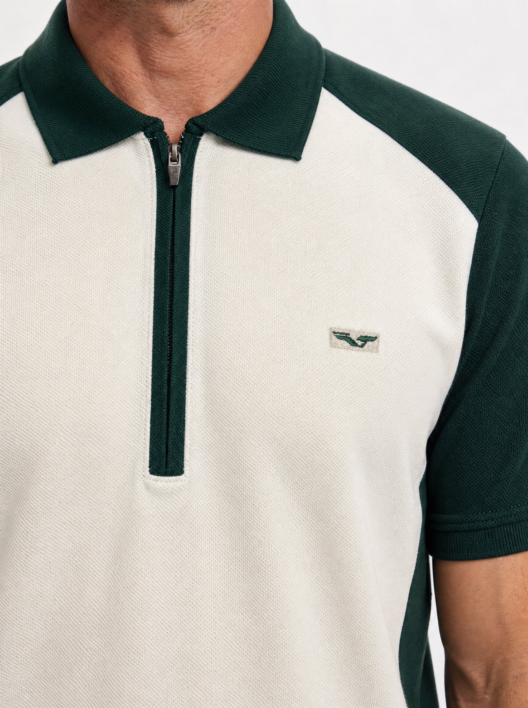 Polo demi-zip JS Capri