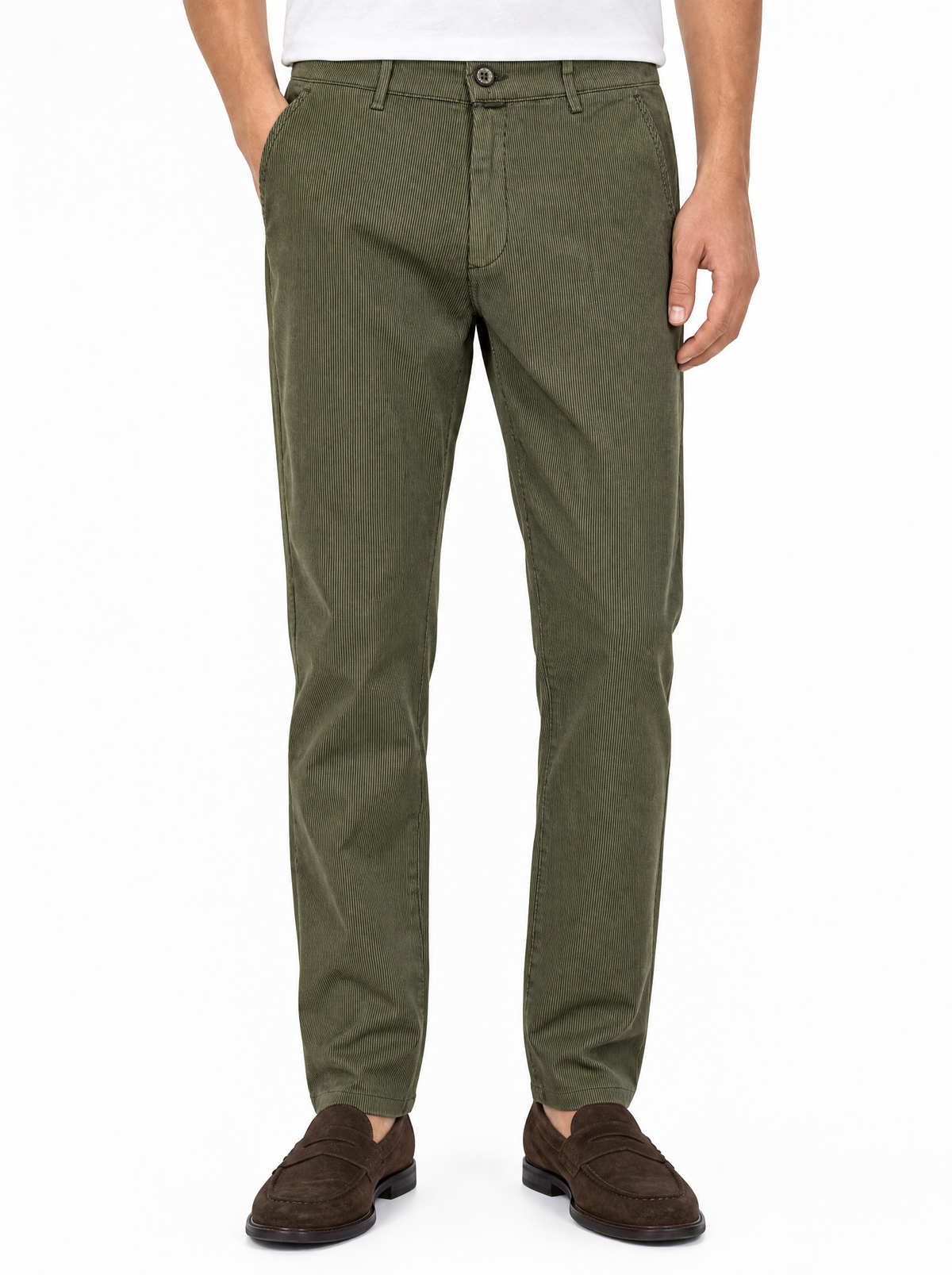 Pantalon Chino Rayé - JS Milano