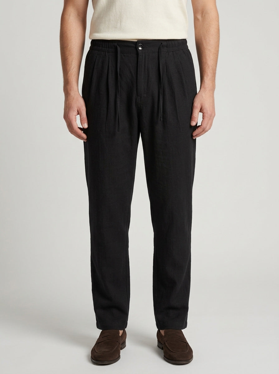 Pantalon En Lin Regular Fit - JS Linen