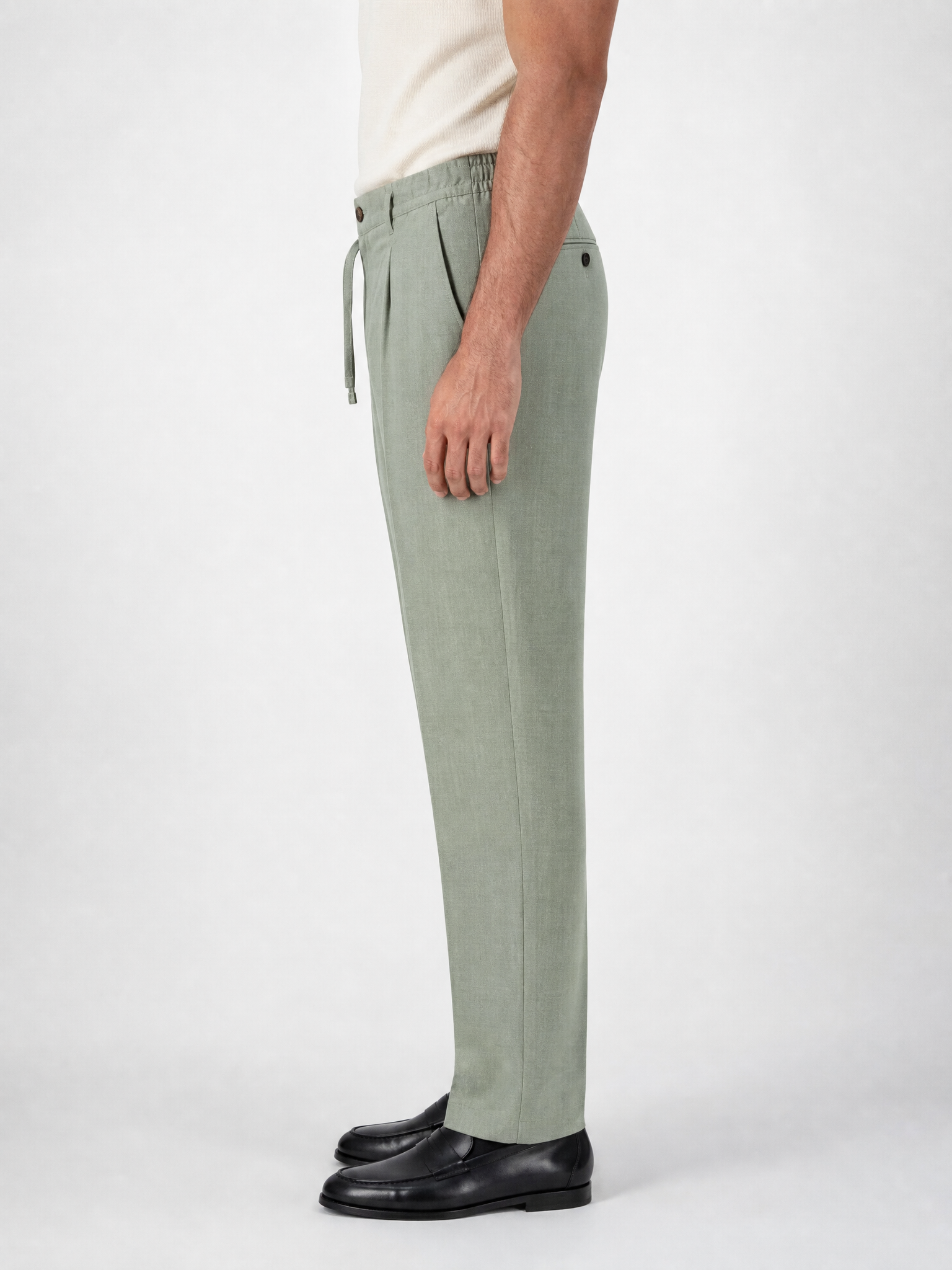 Pantalon En Lin Regular Fit - JS Linen