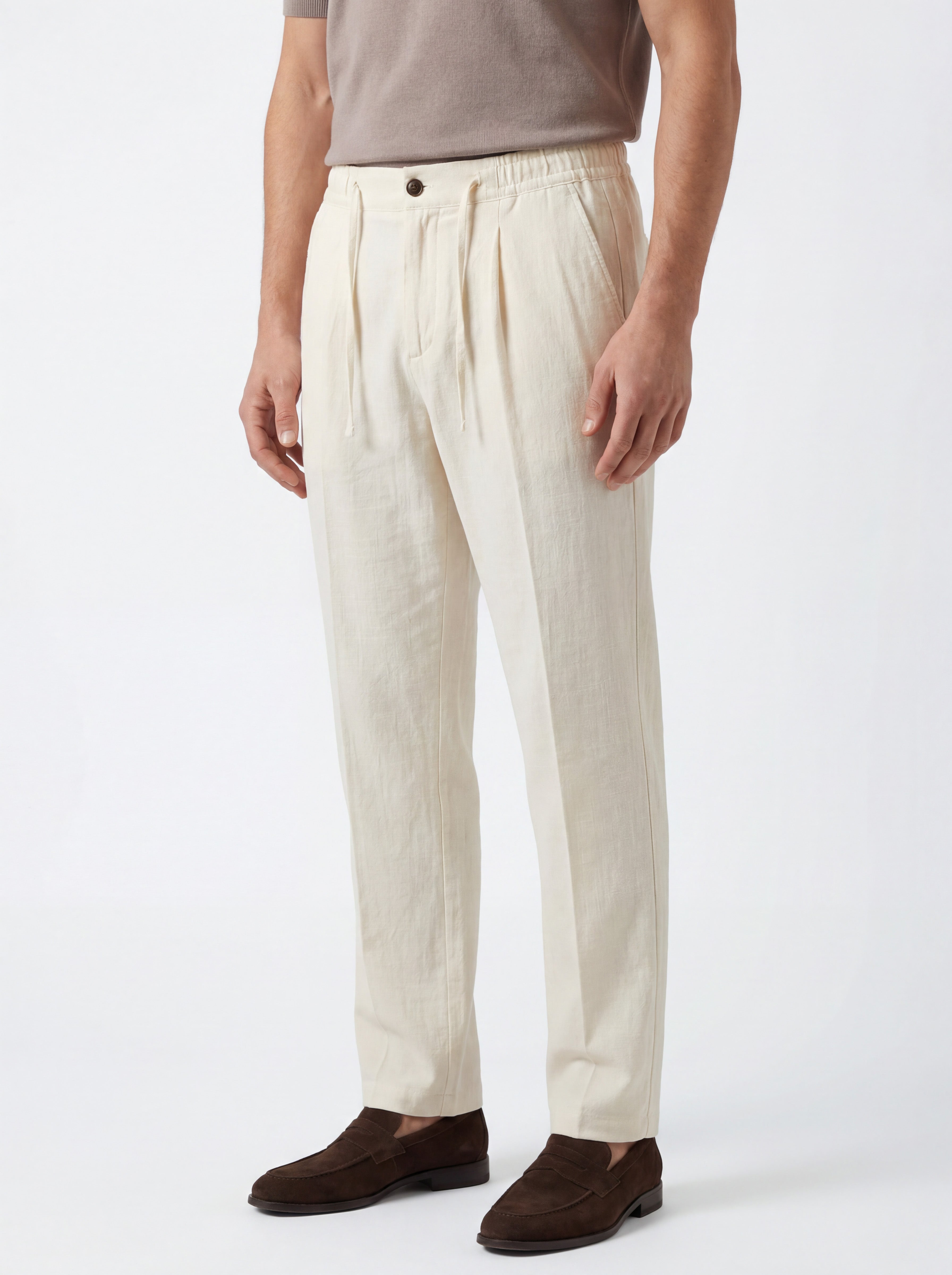 Pantalon En Lin Regular Fit - JS Linen