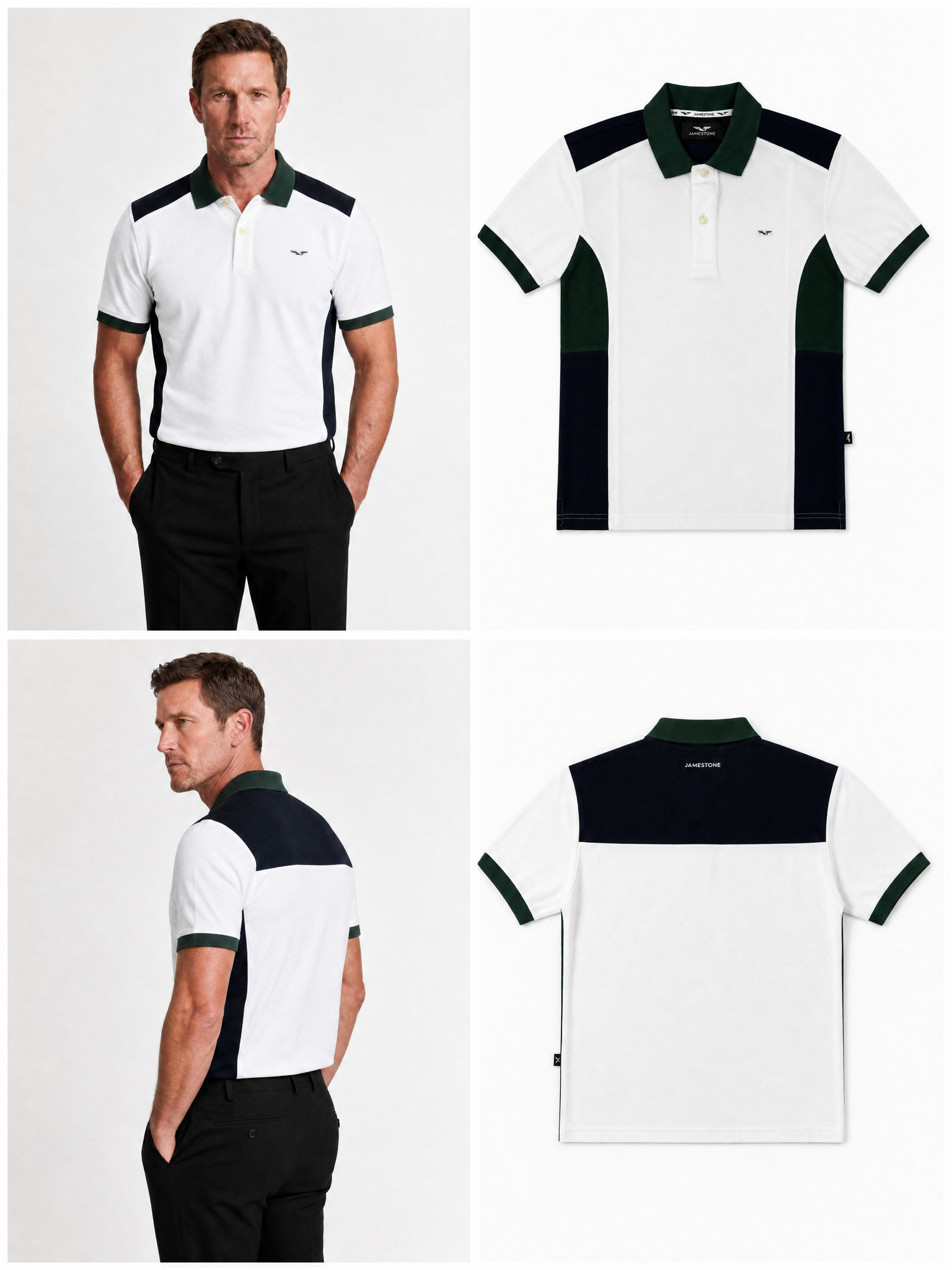 Polo Contrast Classique - JS Victory
