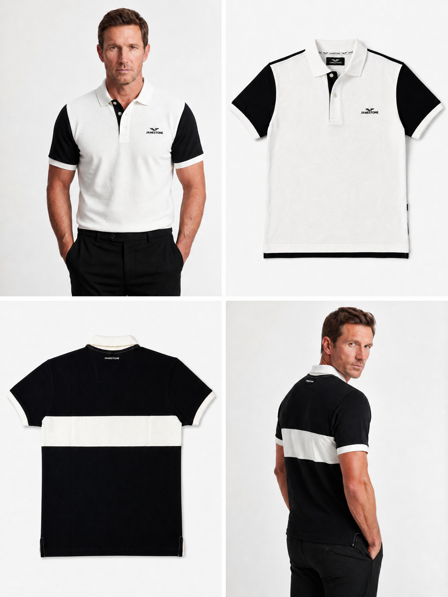 Polo Contrast Classique - JS Sterling