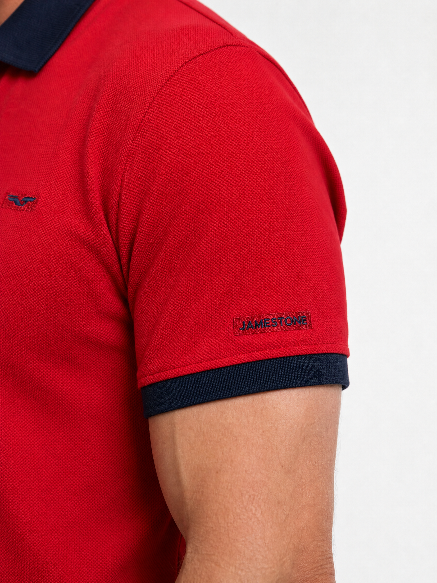 Polo Demi-zip - JS Cambridge