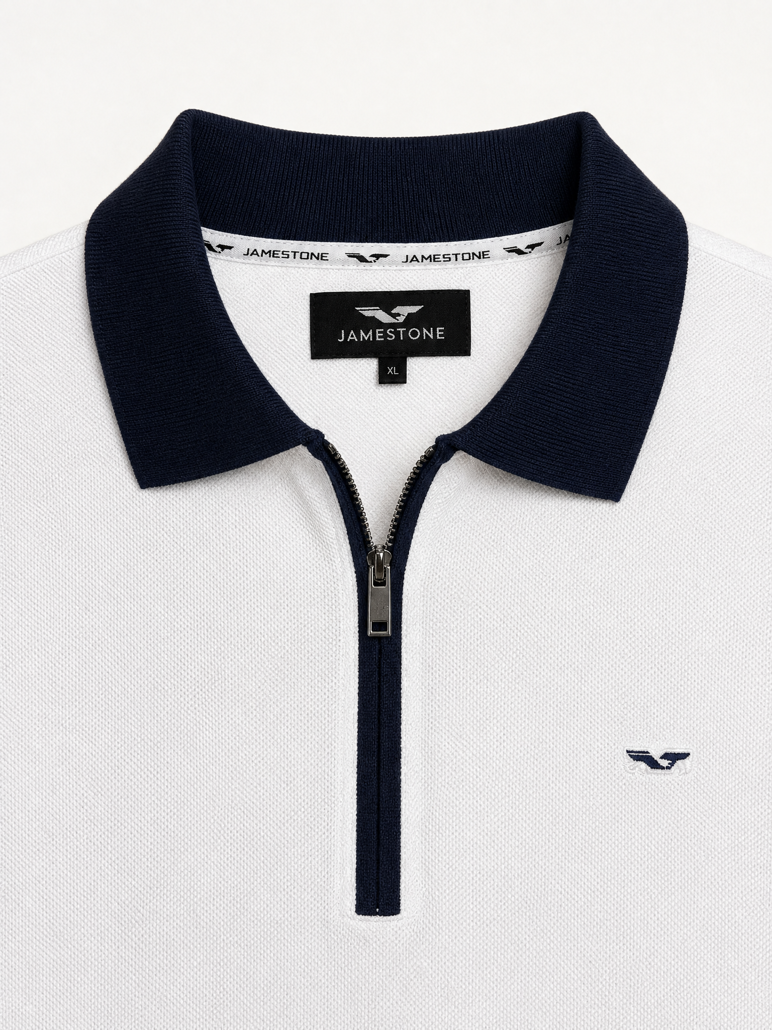 Polo Demi-zip - JS Cambridge