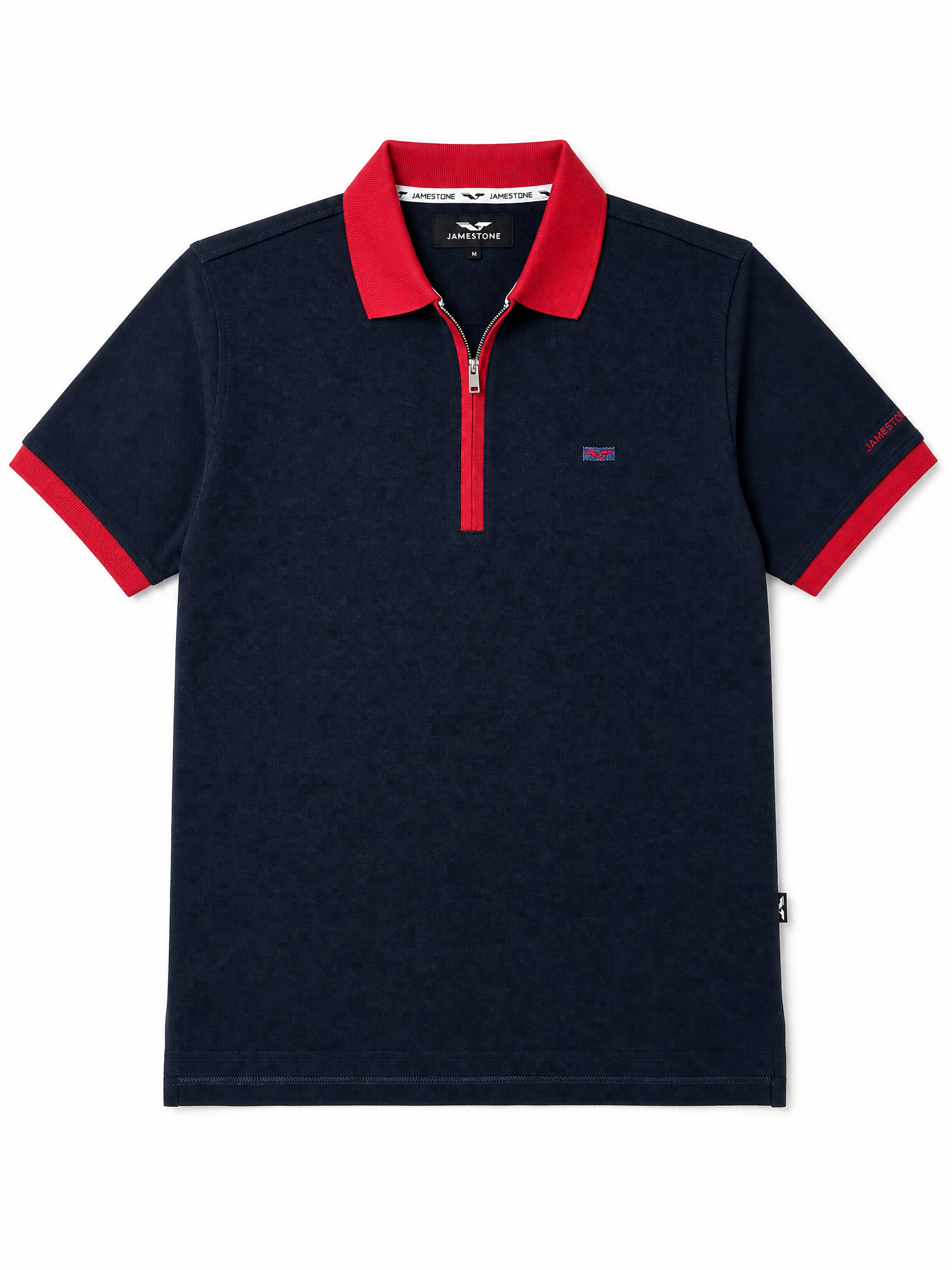 Polo Demi-zip - JS Cambridge