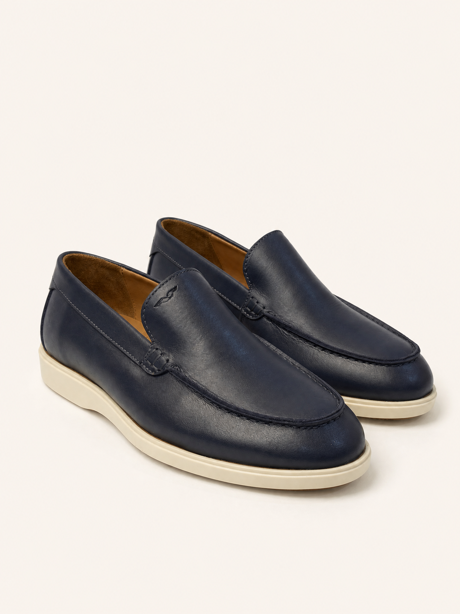 Ensemble - Polo Jamestone + Pantalon en lin + Mocassins 100% Cuir (-15%)