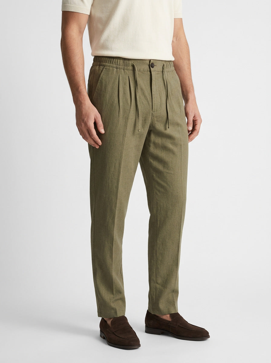 Pantalon En Lin Regular Fit - JS Linen