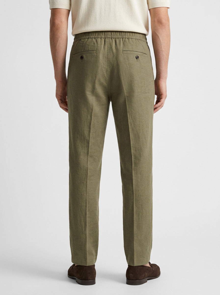 Pantalon En Lin Regular Fit - JS Linen