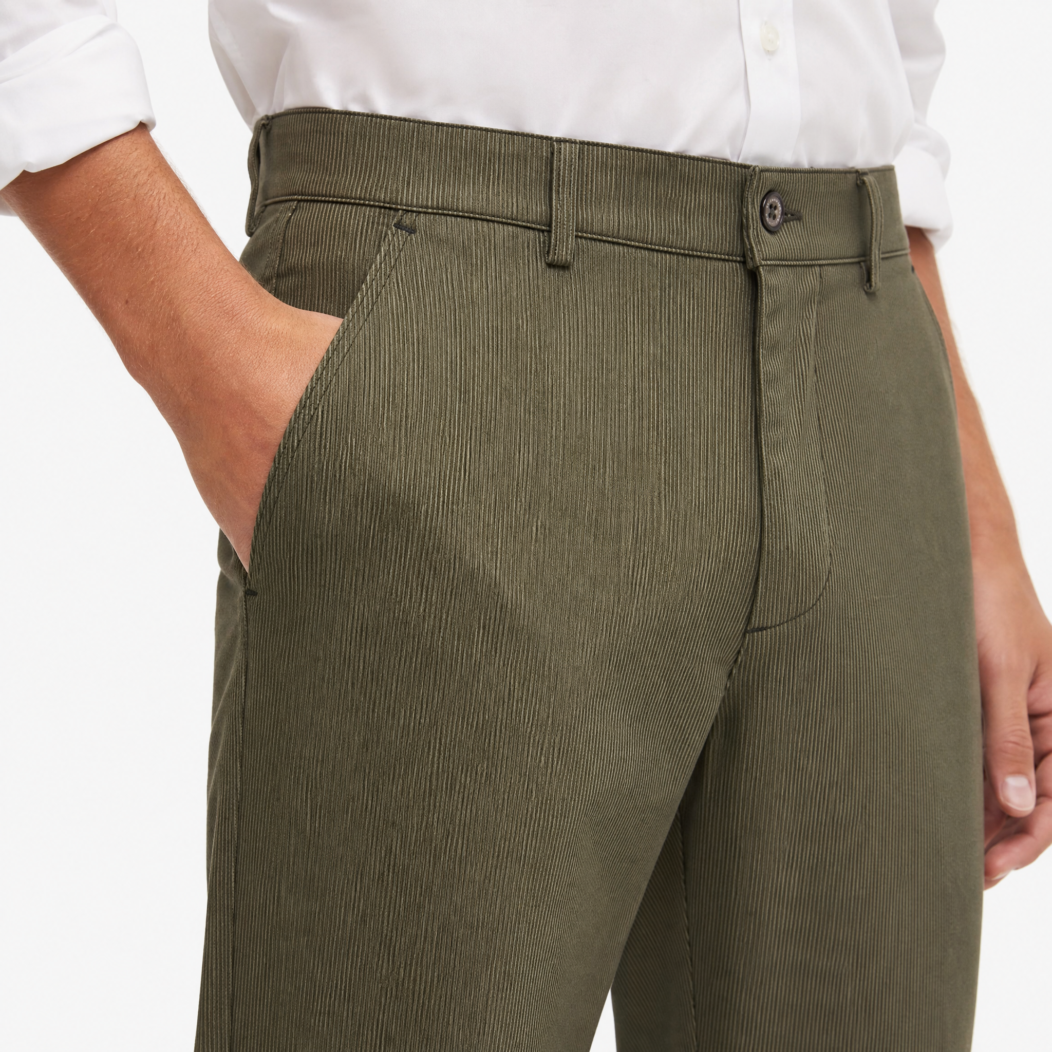 Pantalon Chino Rayé - JS Milano