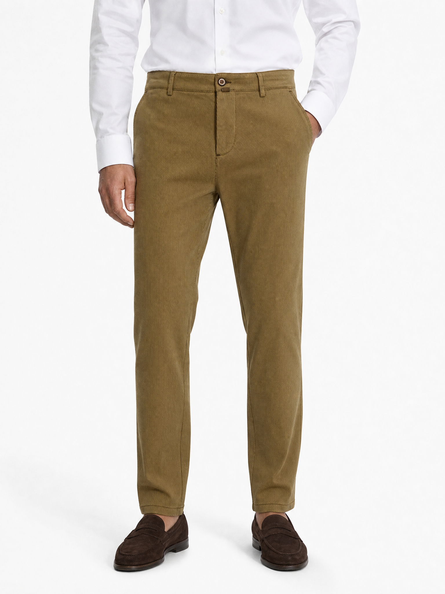 Pantalon Chino Rayé - JS Milano