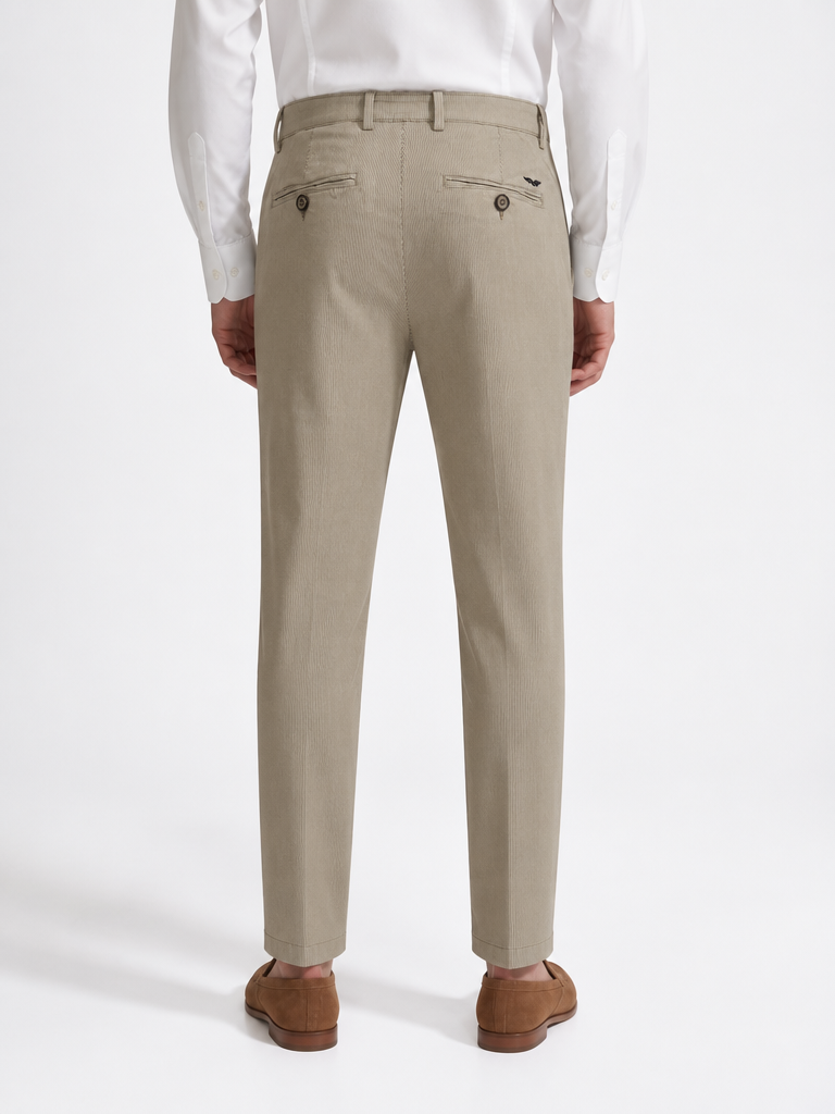 Pantalon Chino Rayé - JS Milano
